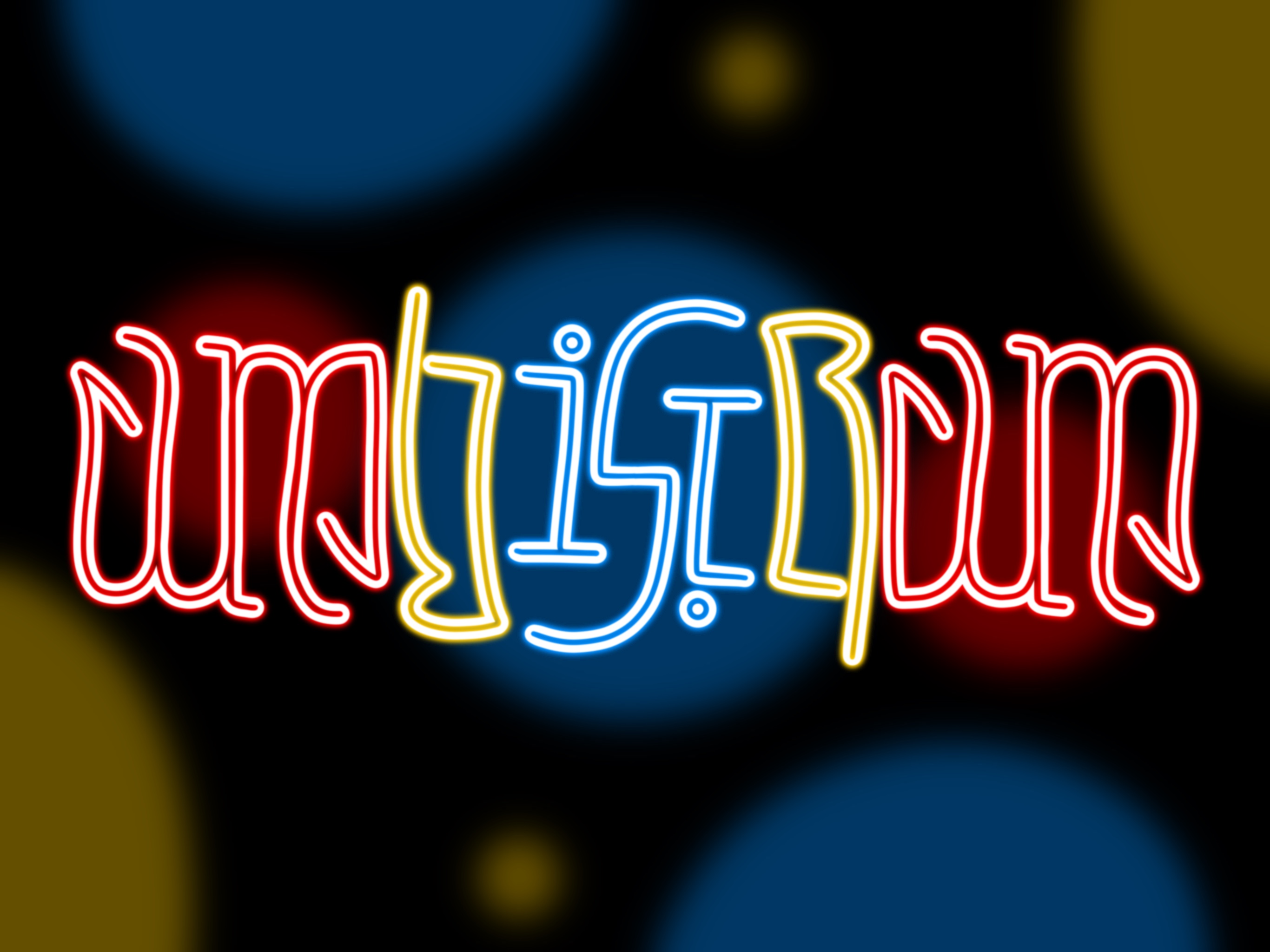 Ambigram Engler Og Demoner What's An Ambigram?? | Edinburgh Society Of